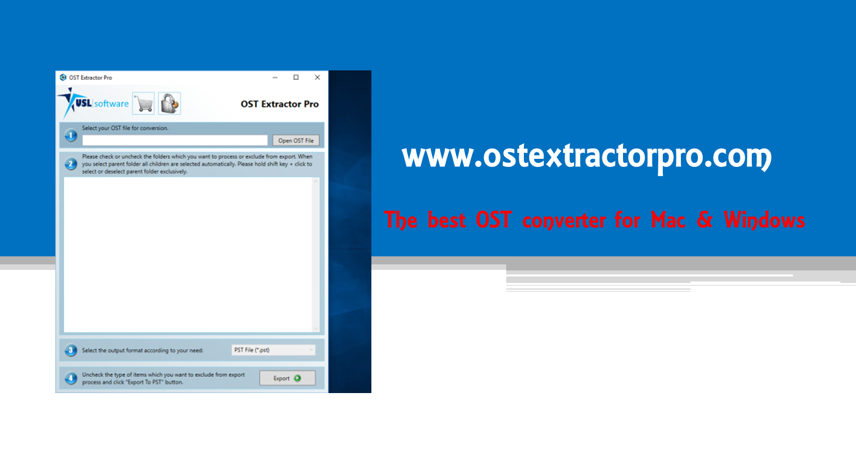 OSt to Office 365 converter