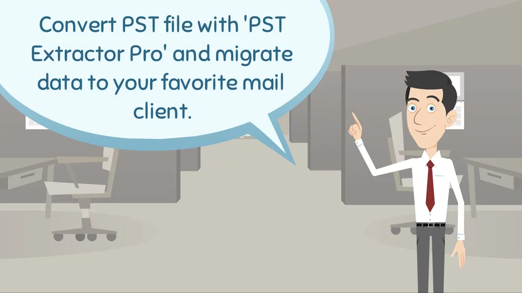 migrate PST files to EML